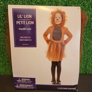 Lil' Lion Big Kids Costume #1365 Size Large (12-14) NEW